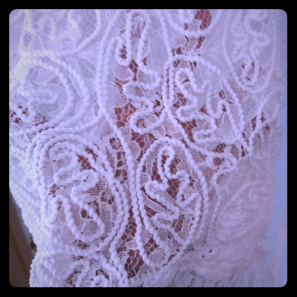 White Lace Dress